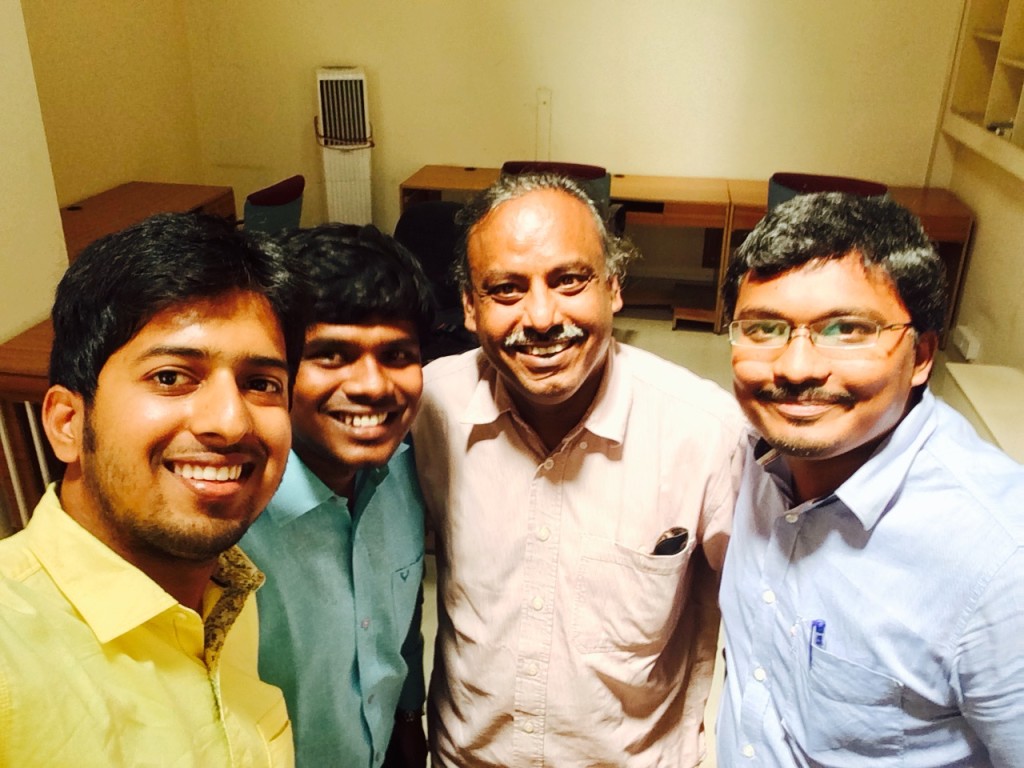 LtoR : Vibin, Sundar, Rangan and Anil