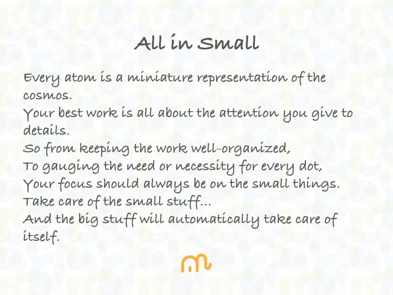 All in Small 