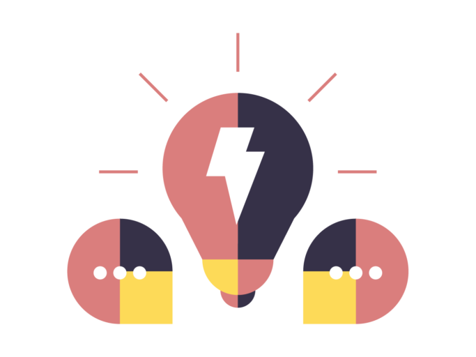Icon for brain storming