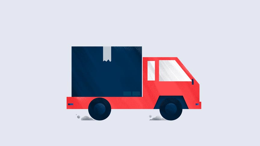 Deliverr Product Explainer Video Truck