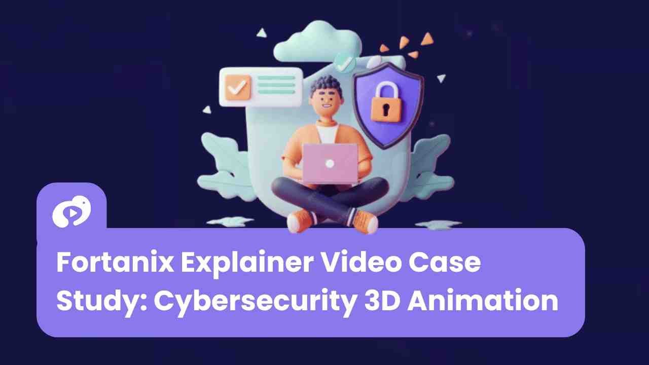 Fortanix cybersecurity case study - 3D animation of user protection and data security
