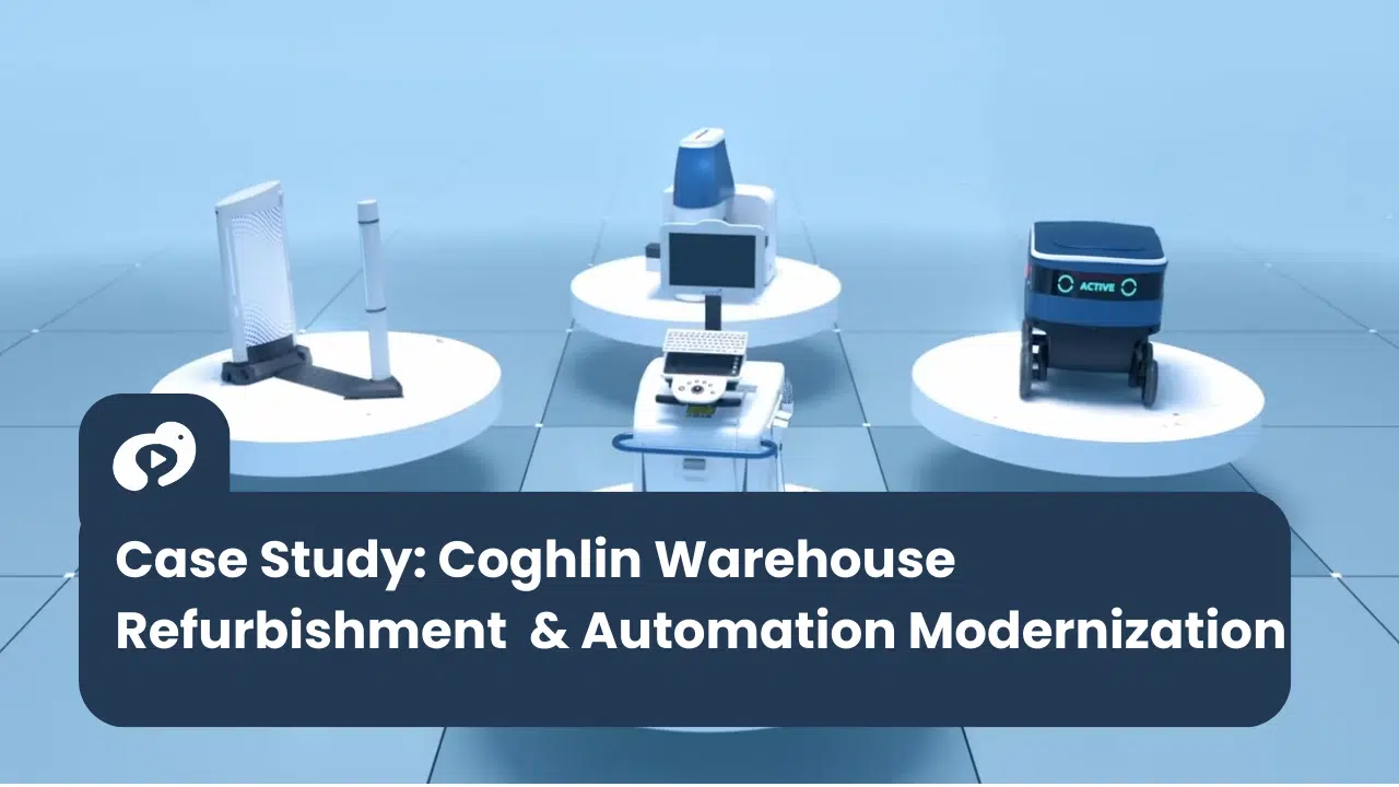 Coghlin warehouse automation modernization case study: refurbished equipment and control systems